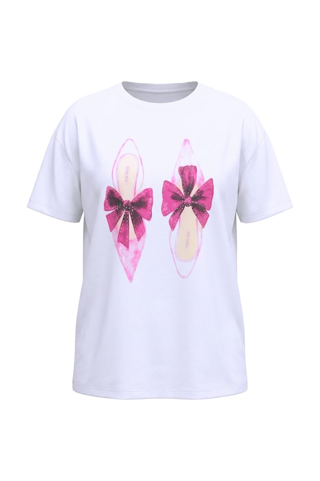 Tričko, Boxy střih, motiv lodiček, ozdobné kamínky