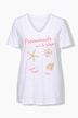 T-shirt, comfort fit, muslinge-applikationer