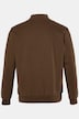 Sweatjacke, V-Ausschnitt, Knopfleiste, bis 8 XL