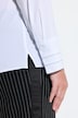 Hemdbluse, Perlenbänder, Hemdkragen, Langarm