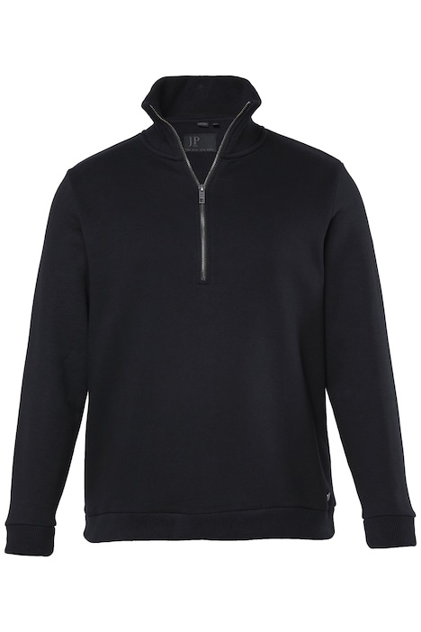 Mikina s vyšším límcem na zip, až do vel. 8XL