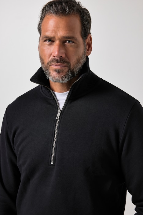 Pull camionneur, col zippé - jusqu'au 8 XL