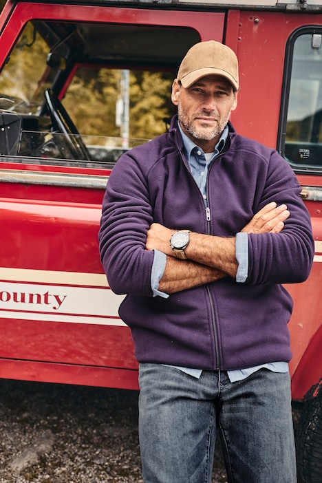 Fleecejacke Level 2, Stehkragen, 2 Taschen, bis 8 XL