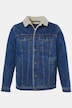 Jeansjacke, Denim, Teddykragen, Teddyfutter, bis 8 XL