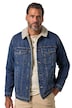 Denim jacket, denim, teddy collar, teddy lining, up to 8XL
