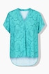 Blouse, oversized, met bloemen print