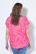 Blouse, oversized, met bloemen print