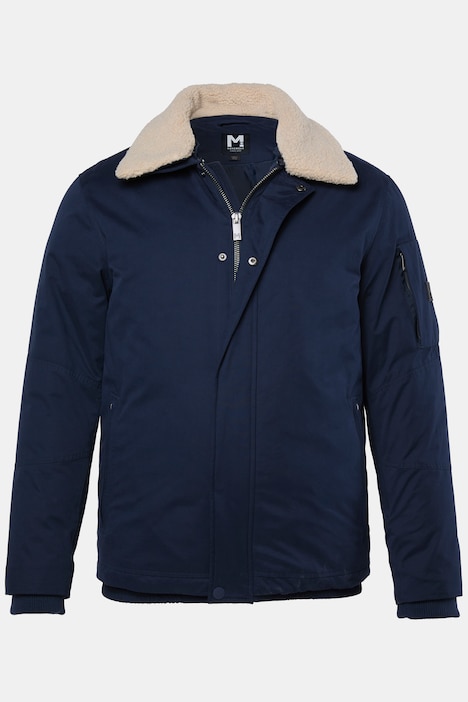 Jacke, Bauchfit, Teddykragen, viele Taschen, bis 8 XL
