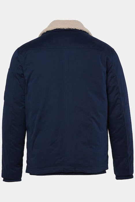 Jacke, Bauchfit, Teddykragen, viele Taschen, bis 8 XL
