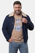 Jacke, Bauchfit, Teddykragen, viele Taschen, bis 8 XL