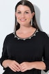 Punto-Shirt, Ziersteine, Classic, Rundhals, 3/4-Arm