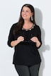 Punto-Shirt, Ziersteine, Classic, Rundhals, 3/4-Arm