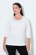 Punto-Shirt, Ziersteine, Classic, Rundhals, 3/4-Arm