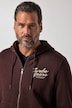 Sweatjacke, Kapuze, Print, Anti-Pilling-Sweat, bis 8 XL