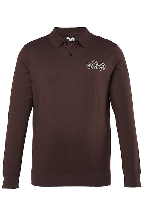 Pánská polokošile s dlouhými rukávy, Bauchfit, potisk, do vel. 8XL