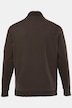Sweatjacke, Musterbündchen, Zipper, bis 8 XL