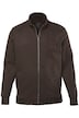 Mikina, vzorované lemy, zip, do vel. 8XL
