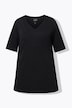Slinky-Shirt, A-Linie, Herzausschnitt, Halbarm