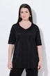 Slinky-Shirt, A-Linie, Herzausschnitt, Halbarm