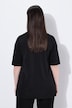 Slinky-Shirt, A-Linie, Herzausschnitt, Halbarm