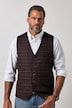 Tweedweste, Karo, Wollmix, Revers, bis 8 XL