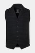 Tweedweste FLEXNAMIC®, Karo, Wollmix, Revers, bis 8 XL