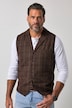 Tweedweste FLEXNAMIC®, Karo, Wollmix, Revers, bis 8 XL