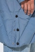 HYPRAR Long-Steppjacke, Kapuze, 2-Wege-Zipper, Windfang