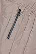 HYPRAR Long-Steppjacke, Kapuze, 2-Wege-Zipper, Windfang