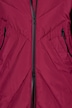HYPRAR Long-Steppjacke, Kapuze, 2-Wege-Zipper, Windfang