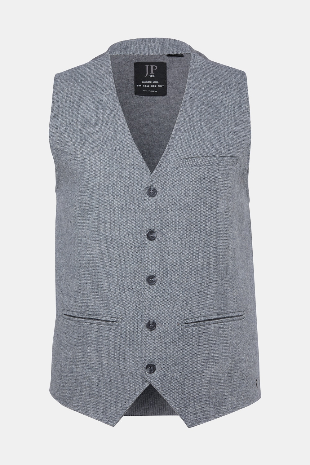 Weste, Wollmix, Strickrücken, bis 8 XL