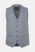 Gilet en laine mélangée, dos en maille - jusqu'au 8 XL
