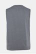 Gilet en laine mélangée, dos en maille - jusqu'au 8 XL
