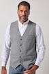 Gilet en laine mélangée, dos en maille - jusqu'au 8 XL