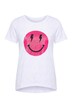 Tričko, áčkový střih, motiv se smajlíkem, krátké rukávy
