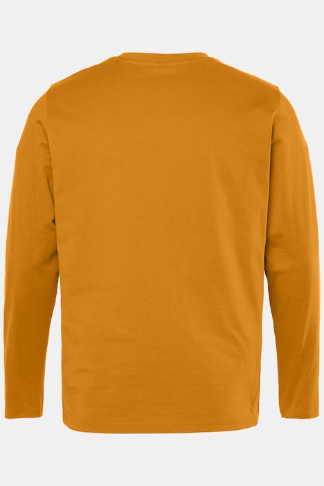 Men+ Langarmshirt, Print, bis 8 XL