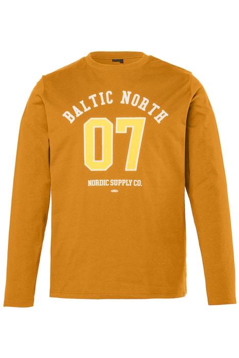 Pánské tričko s dlouhými rukávy, vel.+, potisk, do vel. 8XL