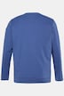 Men+ Langarmshirt, Bauchfit, Print, bis 8 XL