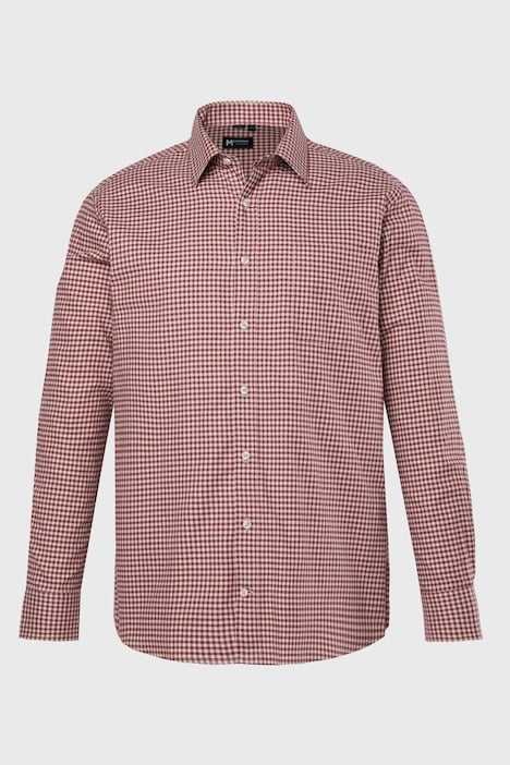 Koszula flanelowa w kratę, długi rękaw, wygodny krój, kołnierzyk typu kent, do rozm. 8XL