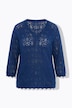 Pullover, Feinstrick, V-Ausschnitt, 3/4-Ärmel