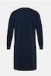 Nachthemd, Langarm, Jersey, V-Ausschnitt, bis 8 XL