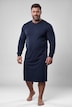 Nachthemd, Langarm, Jersey, V-Ausschnitt, bis 8 XL