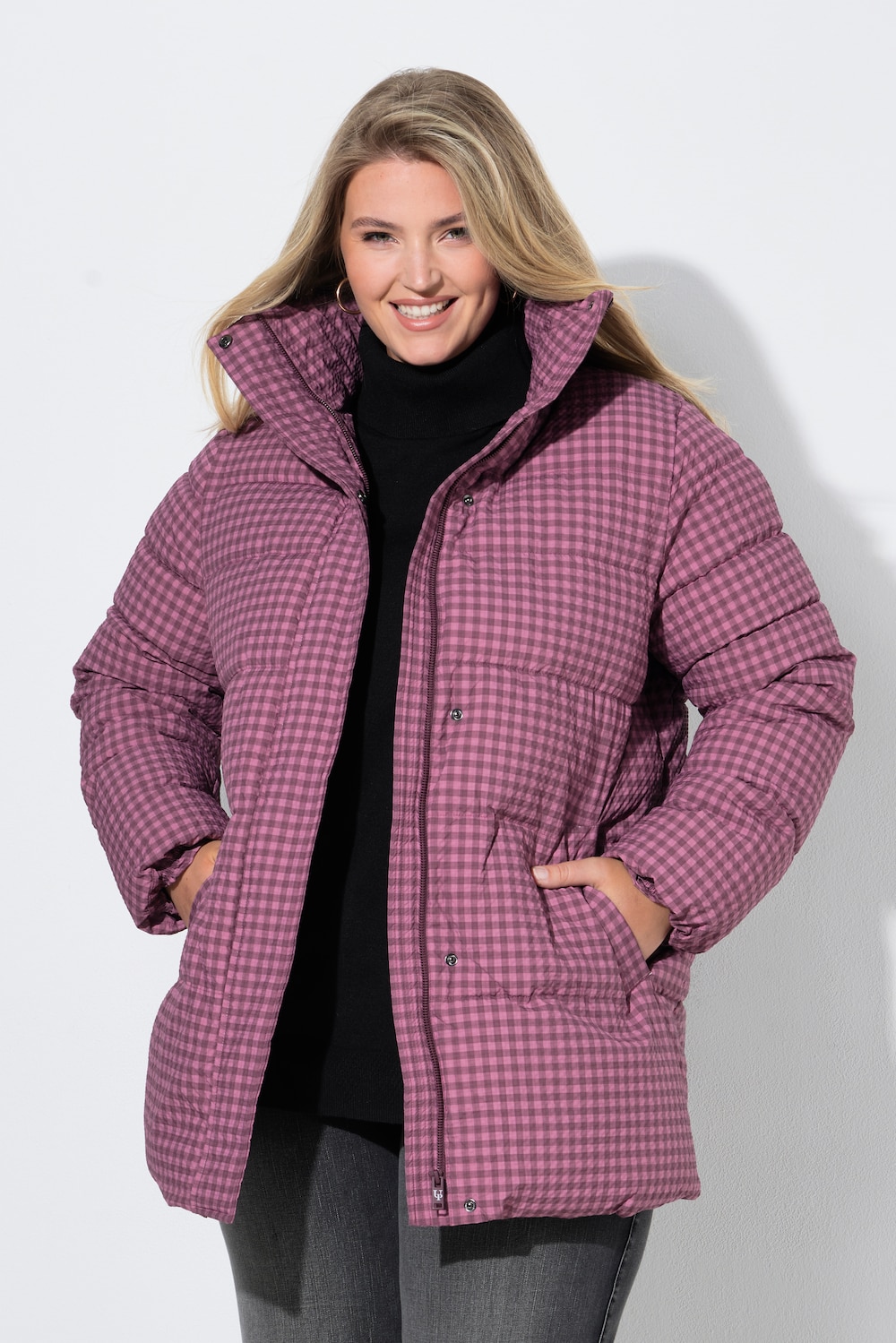 HYPRAR Funktions-Steppjacke, wasserabweisend, A-Linie