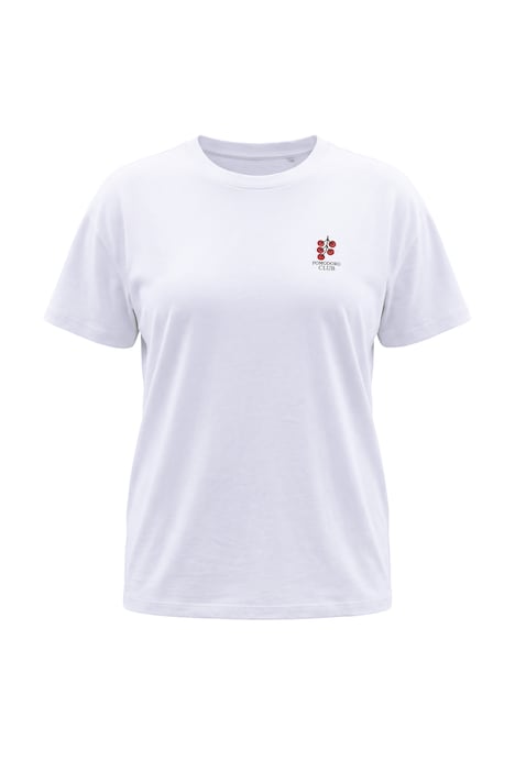 Tričko, Boxy střih, potisk s rajčaty a nápisem, krátký rukáv