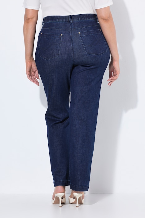 CoolMax Denim Stretch Fit Wide Leg Jeans