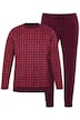 Pyžamo, dvoudílná souprava, Bauchfit, dlouhé rukávy, do vel. 8XL