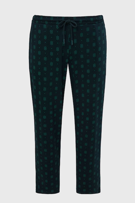 Pyjama, tweedelig, minimalistisch patroon, lange mouwen, tot 8XL