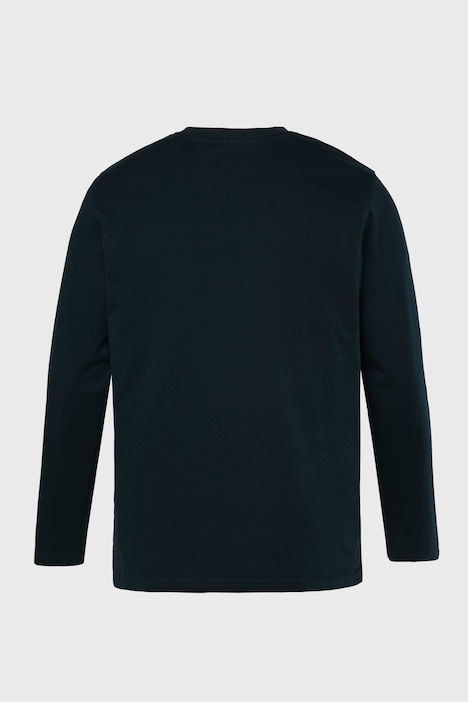 Pyjama, tweedelig, minimalistisch patroon, lange mouwen, tot 8XL
