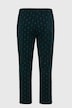 Pyjama, tweedelig, minimalistisch patroon, lange mouwen, tot 8XL