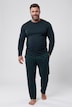 Pyjama, tweedelig, minimalistisch patroon, lange mouwen, tot 8XL